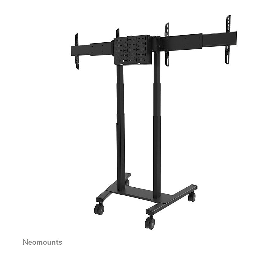 Doppelbildschirm-Adapter (42" -65") insg. max. 100kg opt. für FL55-875BL1 + WL55-875BL1 Neomounts Schwarz