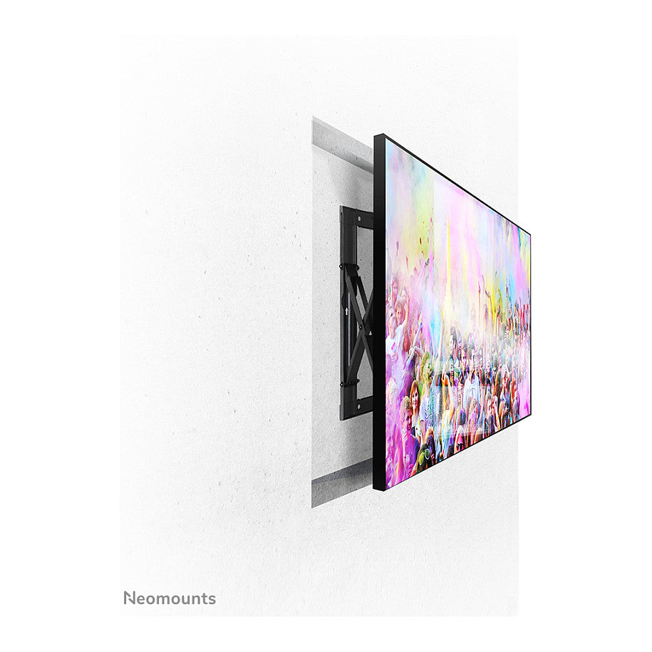 Neomounts WL95-800BL1 Push-to-Pop-Out Videowall-Wandhalterung für 42-70" Bildschirme - Schwarz