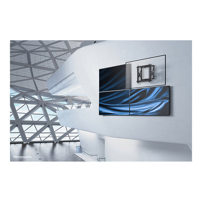 Neomounts WL95-800BL1 Push-to-Pop-Out Videowall-Wandhalterung für 42-70" Bildschirme - Schwarz