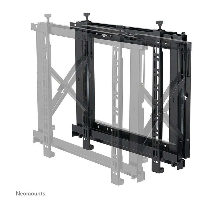 Neomounts WL95-800BL1 Push-to-Pop-Out Videowall-Wandhalterung für 42-70" Bildschirme - Schwarz