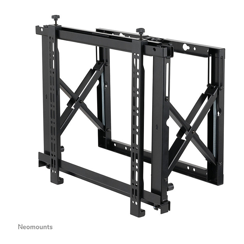Neomounts WL95-800BL1 Push-to-Pop-Out Videowall-Wandhalterung für 42-70" Bildschirme - Schwarz