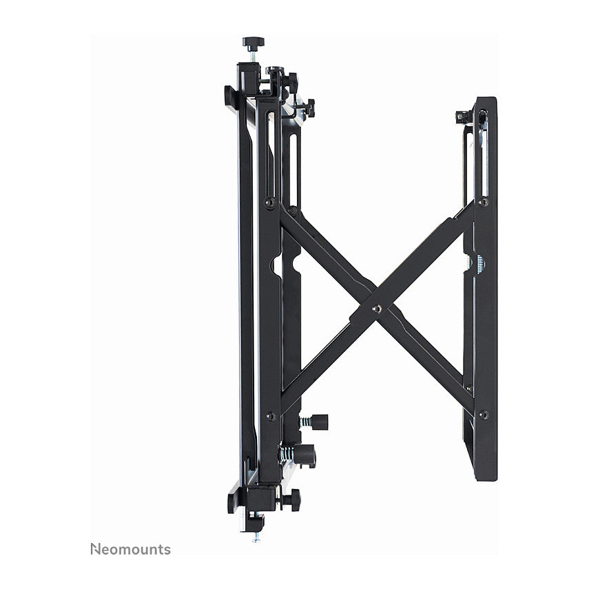 Neomounts WL95-800BL1 Push-to-Pop-Out Videowall-Wandhalterung für 42-70" Bildschirme - Schwarz