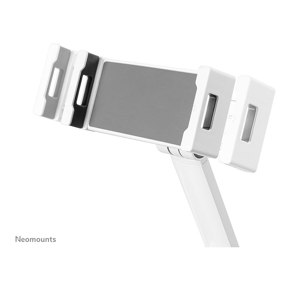 Tabletständer mit 3 Drehpunkten (4.7" - 12.9") max 1kg- Tischhalterung - Neomounts Weiß
