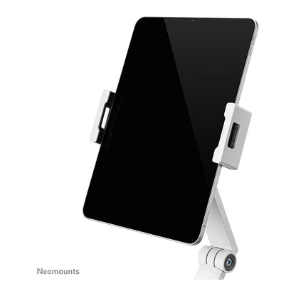 Tabletständer mit 3 Drehpunkten (4.7" - 12.9") max 1kg- Tischhalterung - Neomounts Weiß