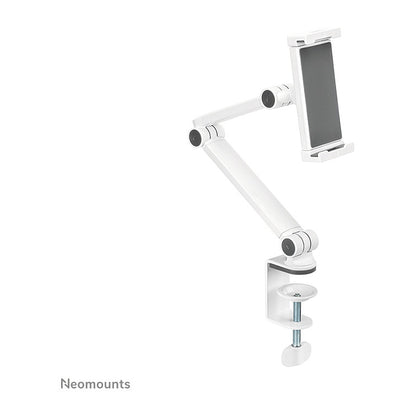 Tabletständer mit 3 Drehpunkten (4.7" - 12.9") max 1kg- Tischhalterung - Neomounts Weiß