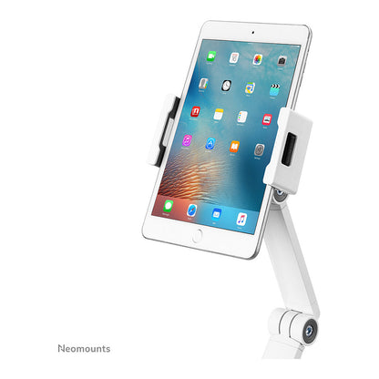 Tabletständer mit 3 Drehpunkten (4.7" - 12.9") max 1kg- Tischhalterung - Neomounts Weiß