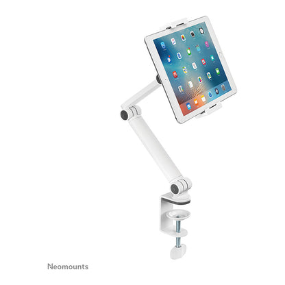Tabletständer mit 3 Drehpunkten (4.7" - 12.9") max 1kg- Tischhalterung - Neomounts Weiß