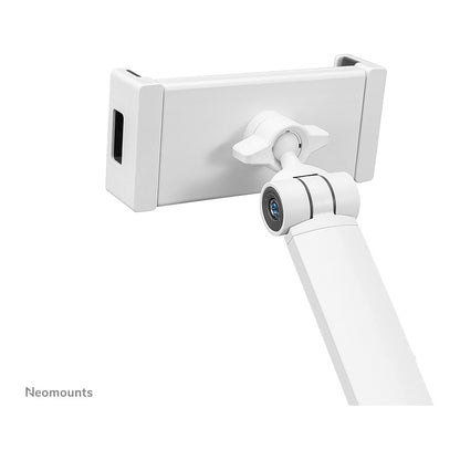 Tabletständer mit 3 Drehpunkten (4.7" - 12.9") max 1kg- Tischhalterung - Neomounts Weiß