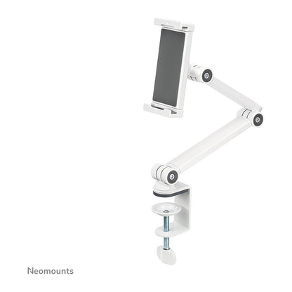 Tabletständer mit 3 Drehpunkten (4.7" - 12.9") max 1kg- Tischhalterung - Neomounts Weiß