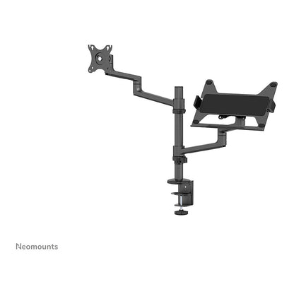 Neomounts DS20-425BL2 Tischhalterung für 17-27" Bildschirme und 11.6-17.3" Laptops - Schwarz