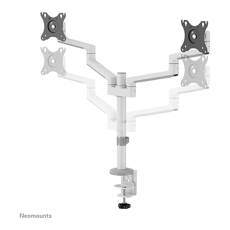 Neomounts DS60-425WH2 Tischhalterung für 17-27" Bildschirme - Weiß