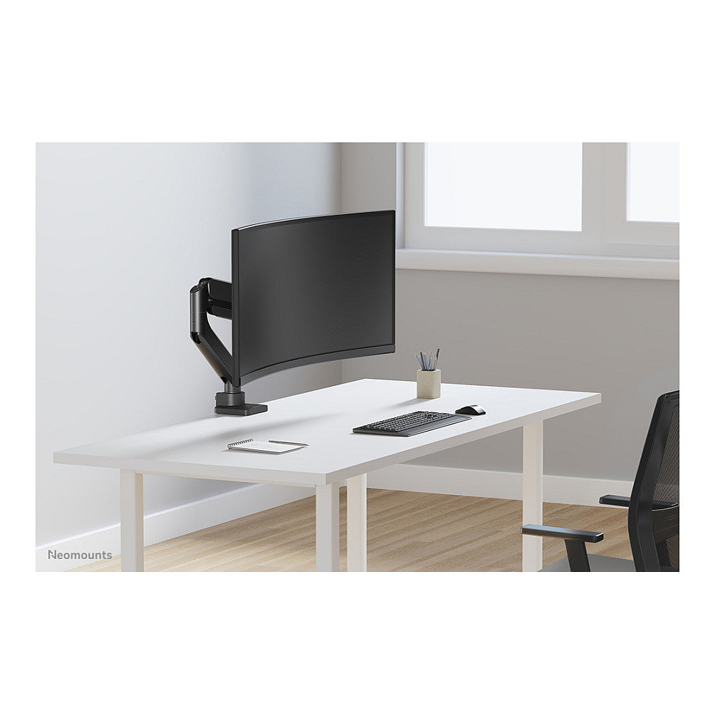 Neomounts DS70PLUS-450BL1 vollbewegliche Tischhalterung für 17-49" Curved Ultra Wide Bildschirme - Schwarz