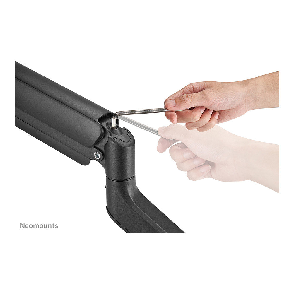Neomounts DS70PLUS-450BL1 vollbewegliche Tischhalterung für 17-49" Curved Ultra Wide Bildschirme - Schwarz