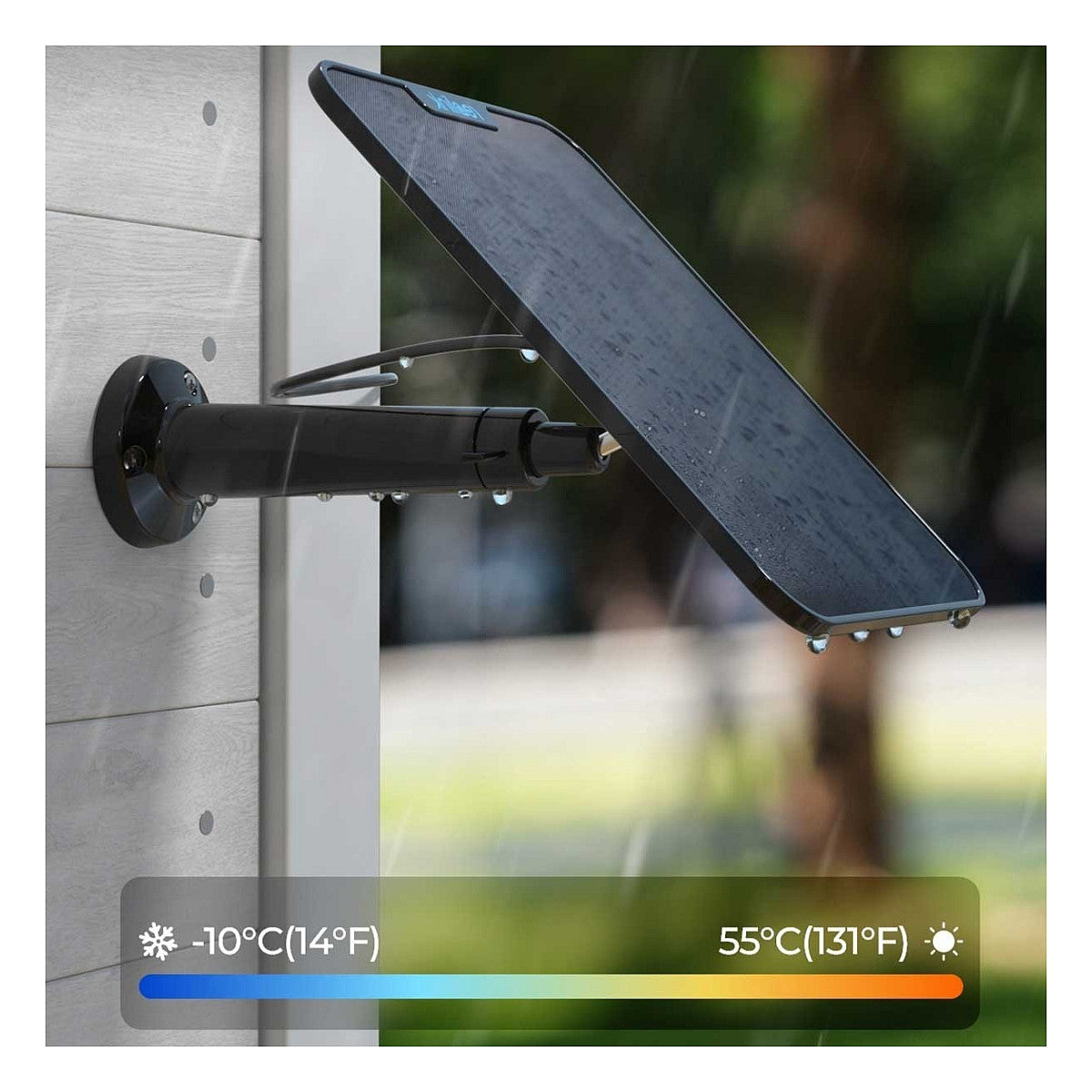Reolink Schwarzes 6W Solarpanel