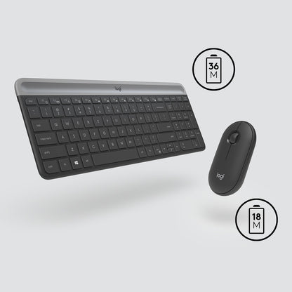 Logitech MK470 Wireless Combo Graphite US