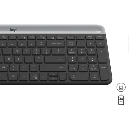 Logitech MK470 Wireless Combo Graphite US