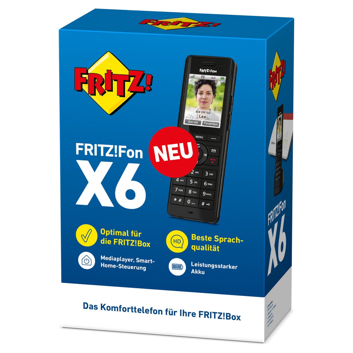 AVM FRITZ!Fon X6 schwarz