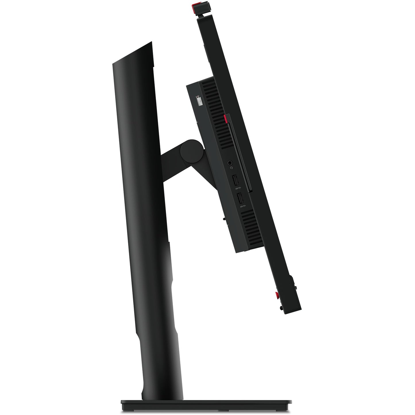 61cm/24" (1920x1080) Lenovo ThinkVision T24mv-30 16:9 FHD IPS 75Hz 4ms HDMI DP USB-C Speaker Black