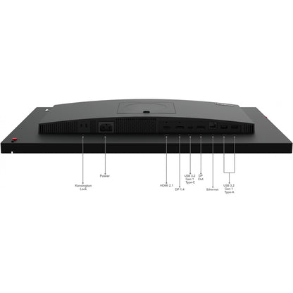 61cm/24" (1920x1080) Lenovo ThinkVision T24mv-30 16:9 FHD IPS 75Hz 4ms HDMI DP USB-C Speaker Black