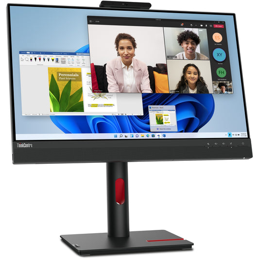 60,5cm/23,8" (1920x1080) Lenovo ThinkCentre Tiny-in-One 24 Gen 5 16:9 FHD IPS Touch 60Hz 4ms HDMI DP Speaker Black