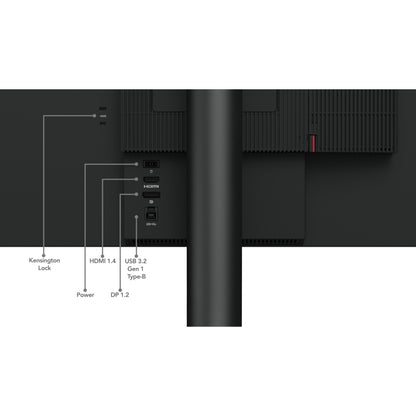 60,5cm/23,8" (1920x1080) Lenovo ThinkCentre Tiny-in-One 24 Gen 5 16:9 FHD IPS Touch 60Hz 4ms HDMI DP Speaker Black
