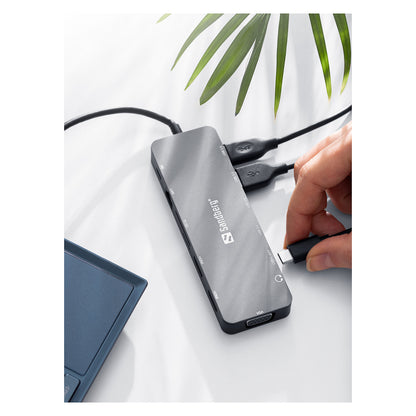 Sandberg 136-45 USB-C 13-in-1 PD 100W TravelDock