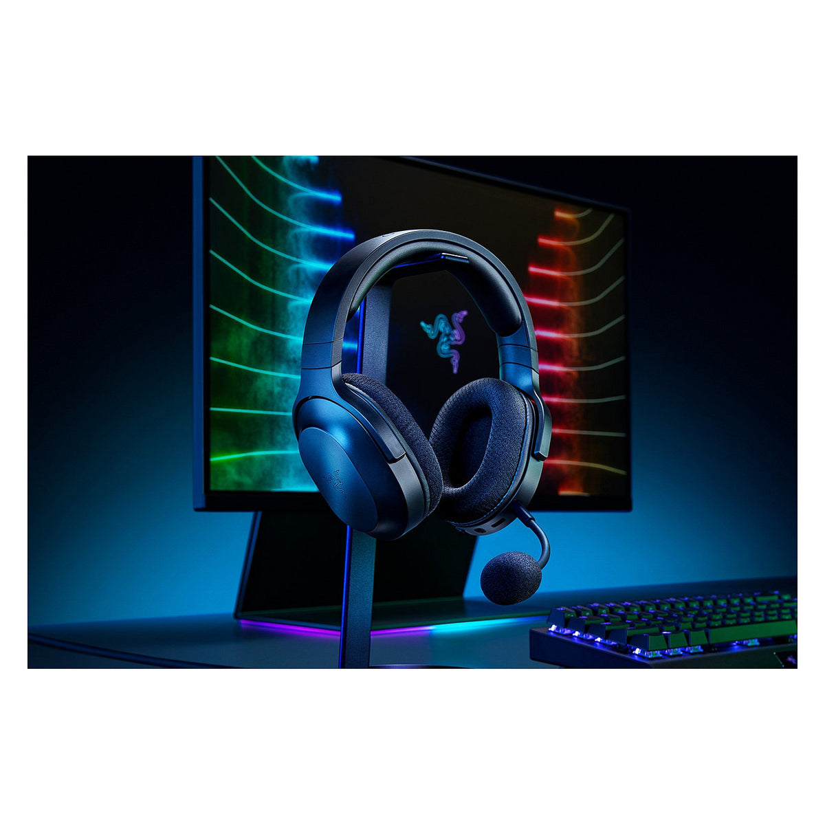 Razer Barracuda X Headset (wireless/Funk, 2,4GHz + Bluetooth 5.2 // virtual 7.1/THX Spatial Sound) - USB-C