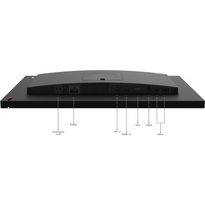 61cm/24" (1920x1080) Lenovo ThinkVision T24v-30 16:9 FHD IPS 75Hz 4ms HDMI VGA DP Speaker Webcam Black