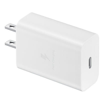 Samsung Schnellladegerät 15W Netzteil inkl. Datenkabel USB Type-C white
