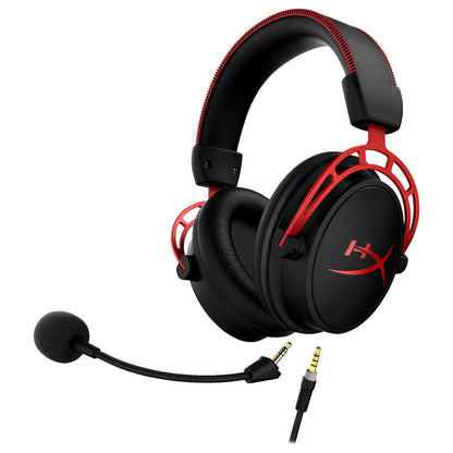 HP HyperX Cloud Alpha Gaming Headset - Over-Ear - schwarz/rot -