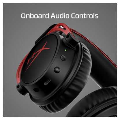 HP HyperX Cloud Alpha Gaming Headset - Over-Ear - schwarz/rot -