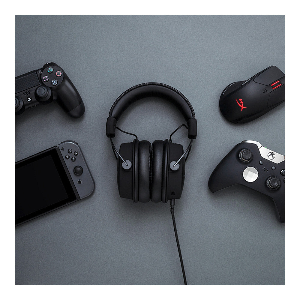 HP HyperX Cloud Alpha Gaming Headset - Over-Ear - schwarz/rot -