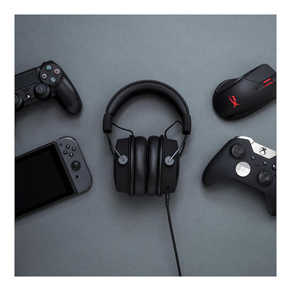 HP HyperX Cloud Alpha Gaming Headset - Over-Ear - schwarz/rot -