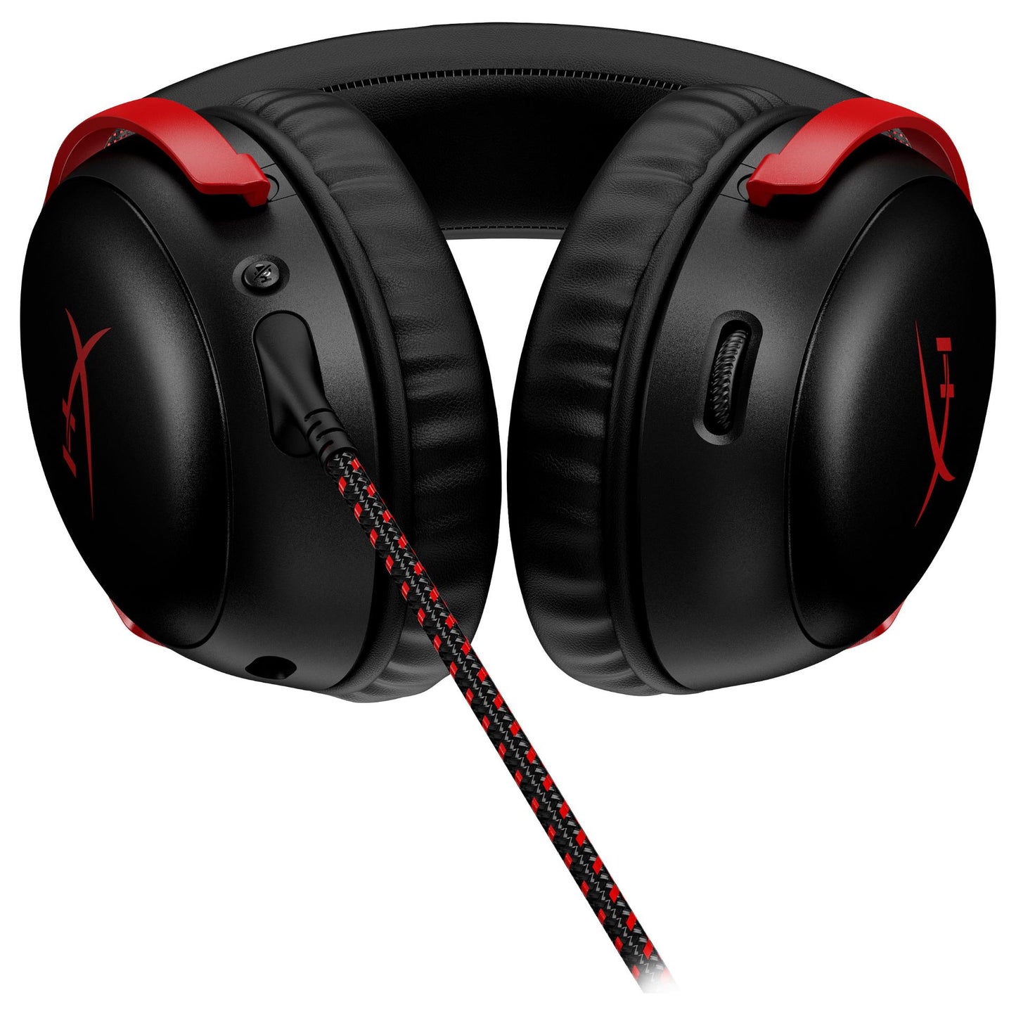HP HyperX Cloud III Gaming Headset/7.1 Sound/DTS Headphone:X/Spatial Sound/Over-Ear - schwarz/rot