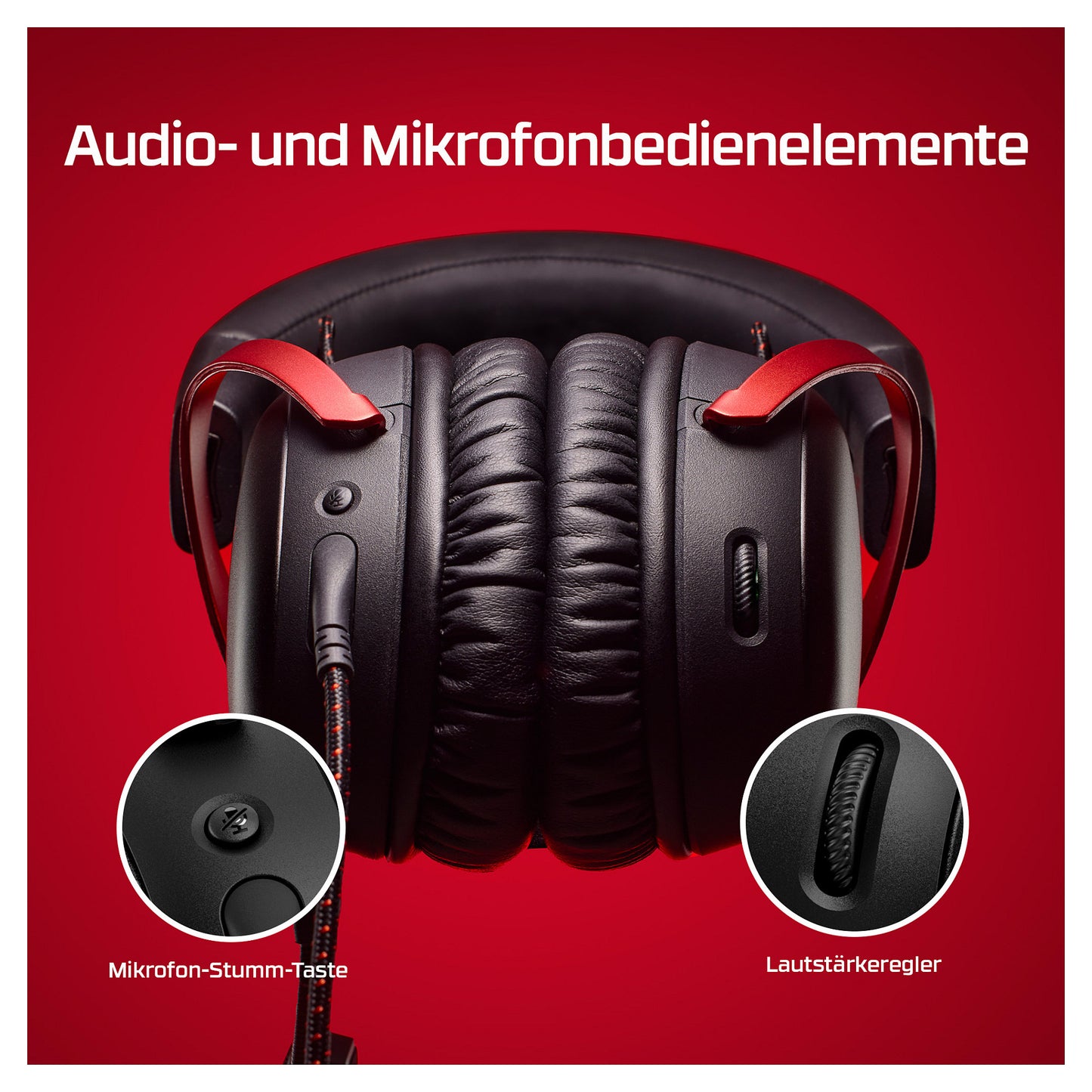 HP HyperX Cloud III Gaming Headset/7.1 Sound/DTS Headphone:X/Spatial Sound/Over-Ear - schwarz