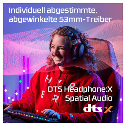 HP HyperX Cloud III Gaming Headset/7.1 Sound/DTS Headphone:X/Spatial Sound/Over-Ear - schwarz