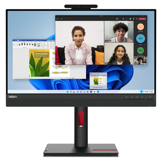 61cm/24" (1920x1080) Lenovo ThinkCentre Tiny-in-One 24 Gen 5 FHD IPS 60Hz 4ms HDMI DP LS Black