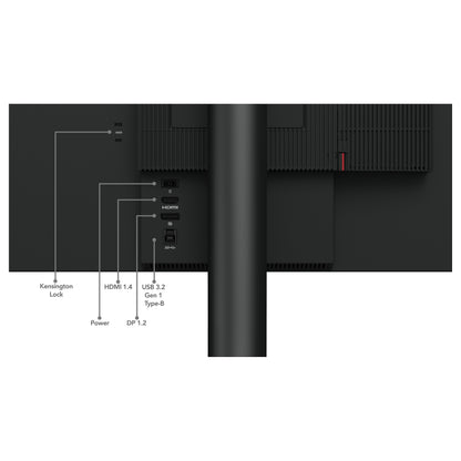 61cm/24" (1920x1080) Lenovo ThinkCentre Tiny-in-One 24 Gen 5 FHD IPS 60Hz 4ms HDMI DP LS Black