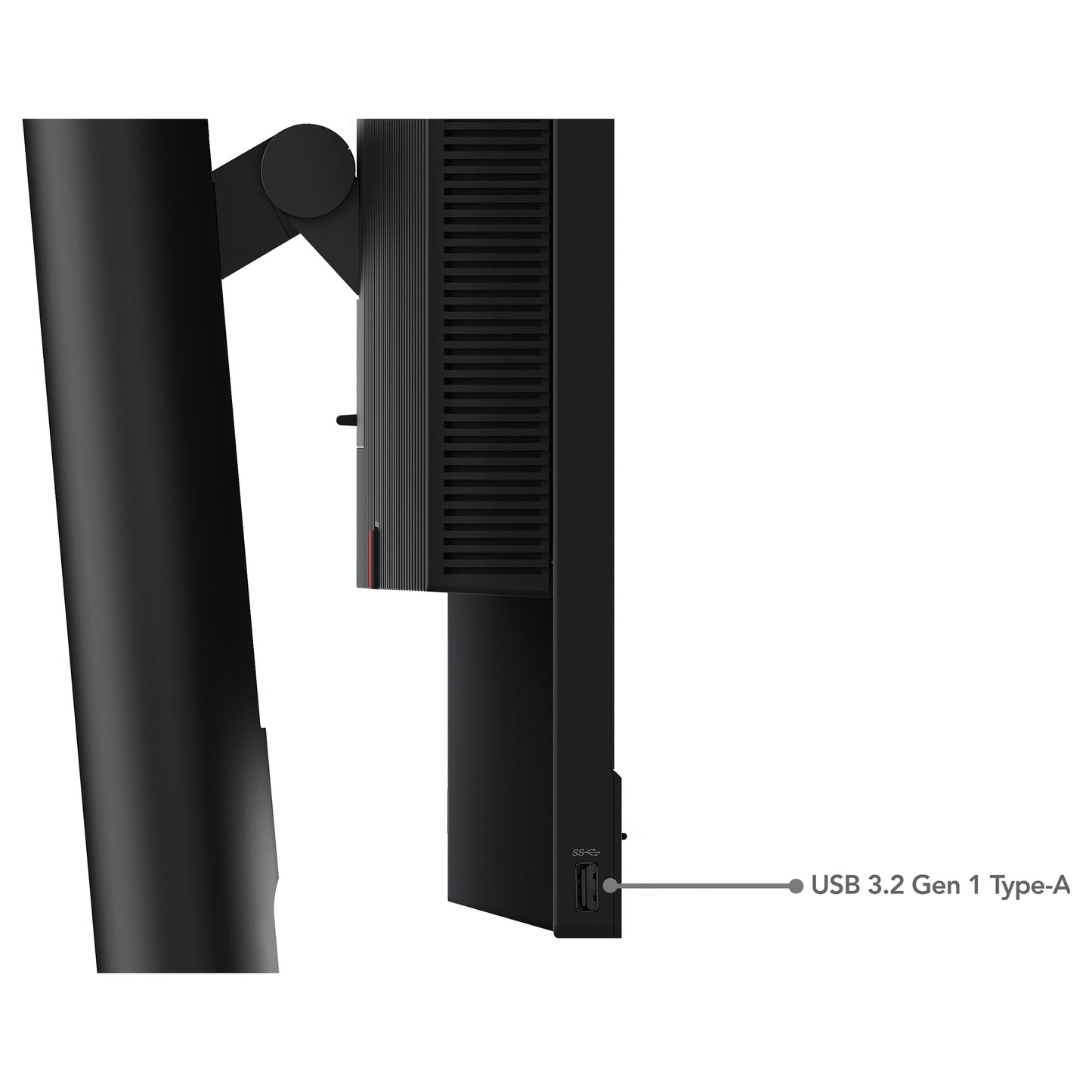61cm/24" (1920x1080) Lenovo ThinkCentre Tiny-in-One 24 Gen 5 FHD IPS 60Hz 4ms HDMI DP LS Black