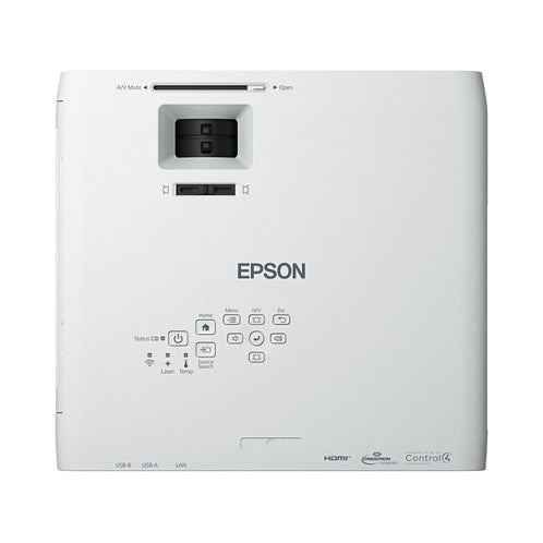 (1920x1080) Epson EB-L260F 16:9 4600-Lumen 3-LCD Laser VGA HDMI composite video Speaker FHD White