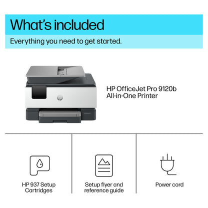 T HP OfficeJet Pro 9120b Tinte-Multifunktionsdrucker 4in1 A4 LAN WLAN ADF Duplex