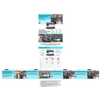 T HP OfficeJet Pro 9120b Tinte-Multifunktionsdrucker 4in1 A4 LAN WLAN ADF Duplex