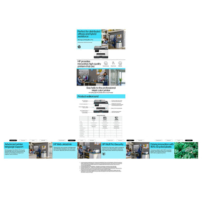HP OfficeJet Pro 9130b Tinte-Multifunktionsdrucker 4in1 A4 LAN WLAN ADF Duplex