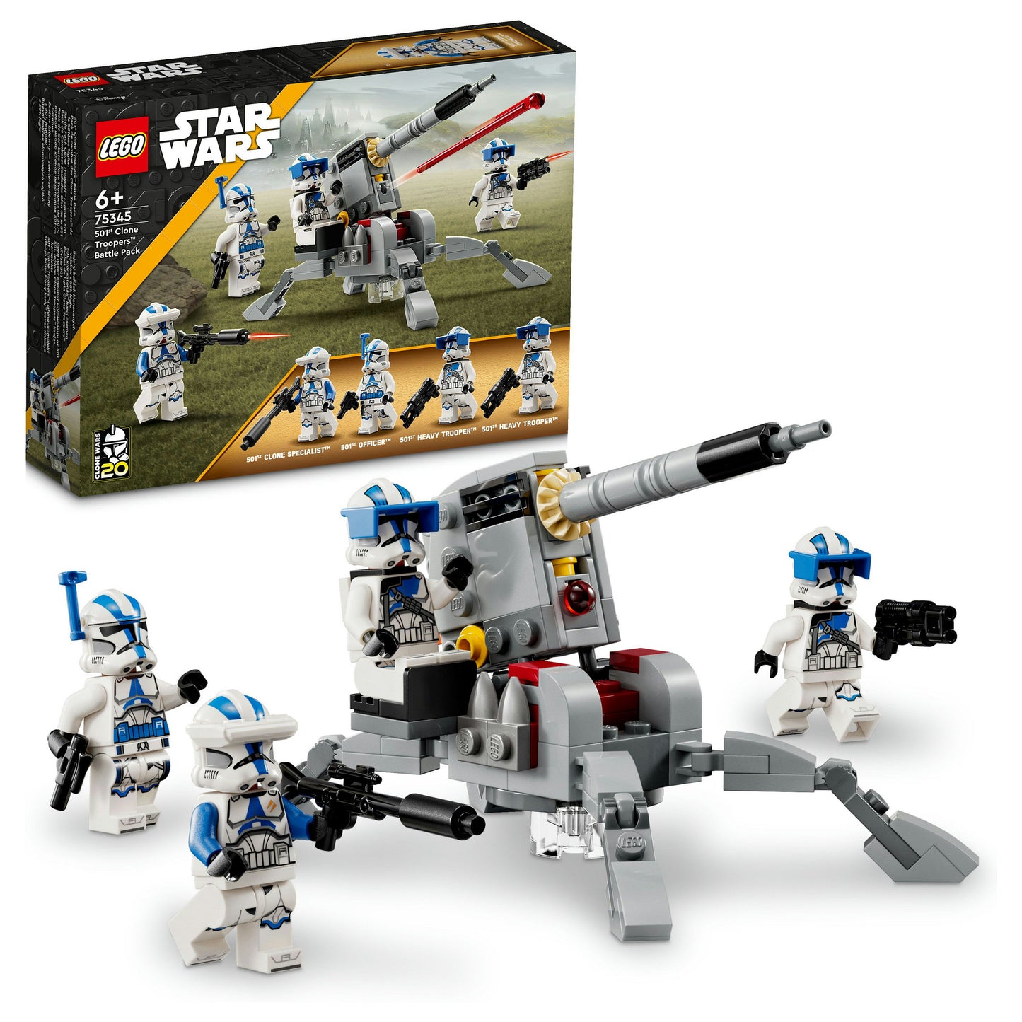 LEGO Star Wars 501st Clone Troopers Battle Pack 75345