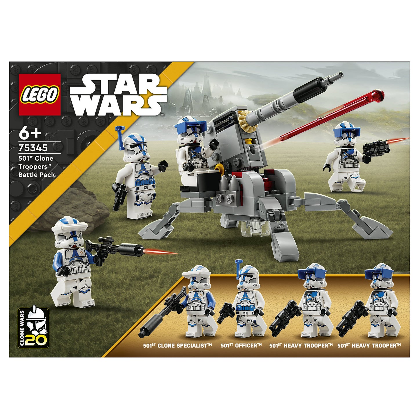 LEGO Star Wars 501st Clone Troopers Battle Pack 75345
