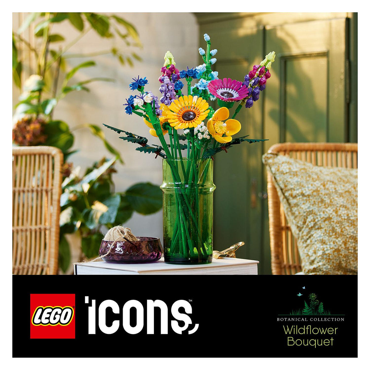 LEGO ICONS Wildblumenstrauß 10313