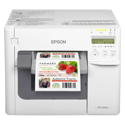 Epson TM-C3500 (012CD) Farb-Etikettendrucker USB LAN 360dpi 104mm