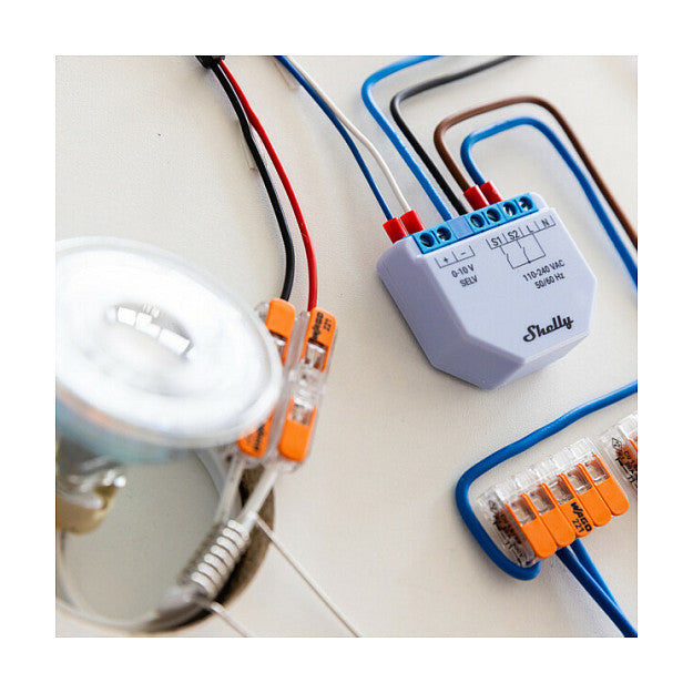 Shelly Relais "Dimmer 0-10V" Unterputz