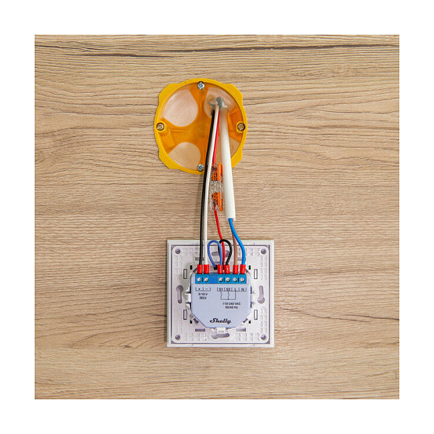 Shelly Relais "Dimmer 0-10V" Unterputz