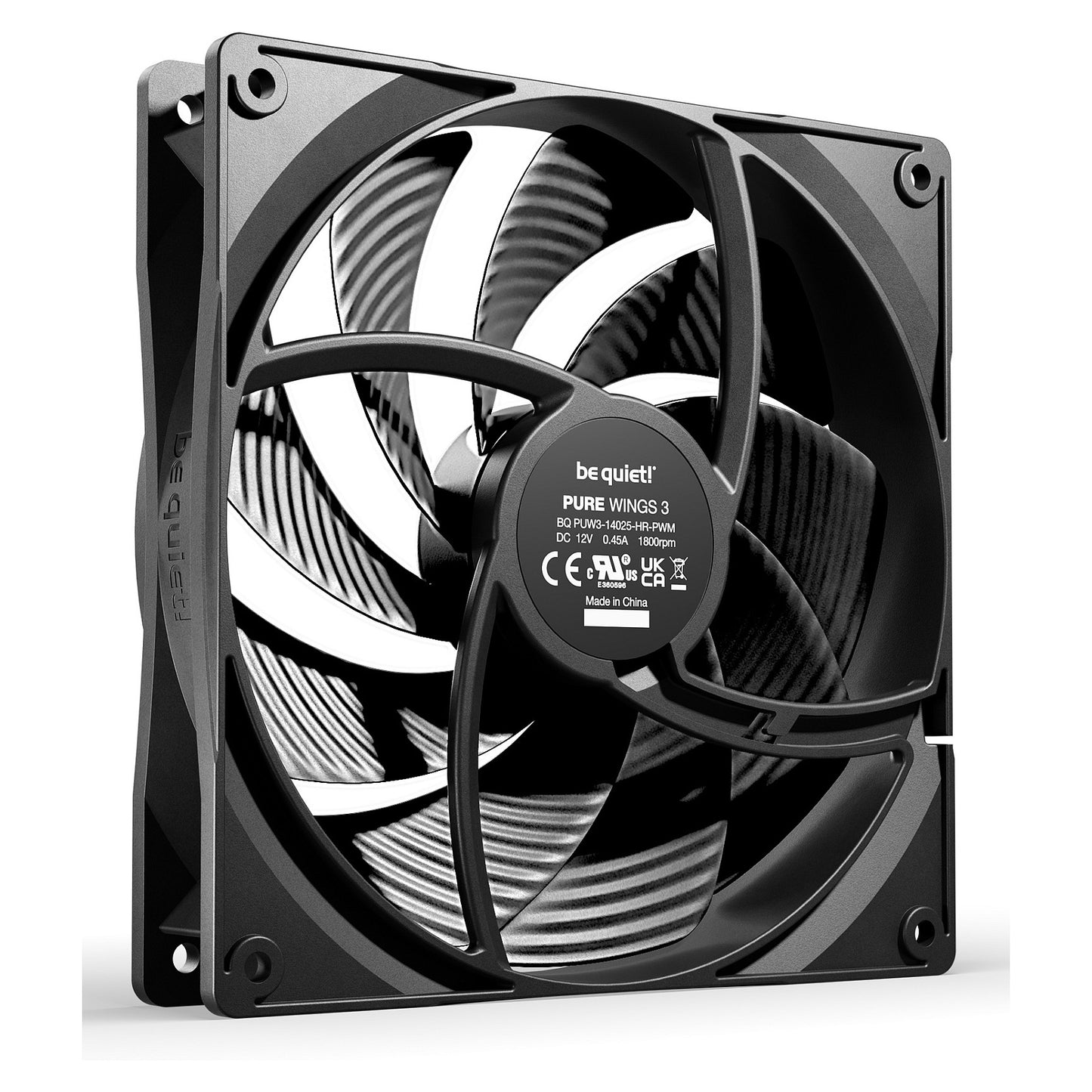 140mm be quiet! Pure Wings 3 PWM high-speed